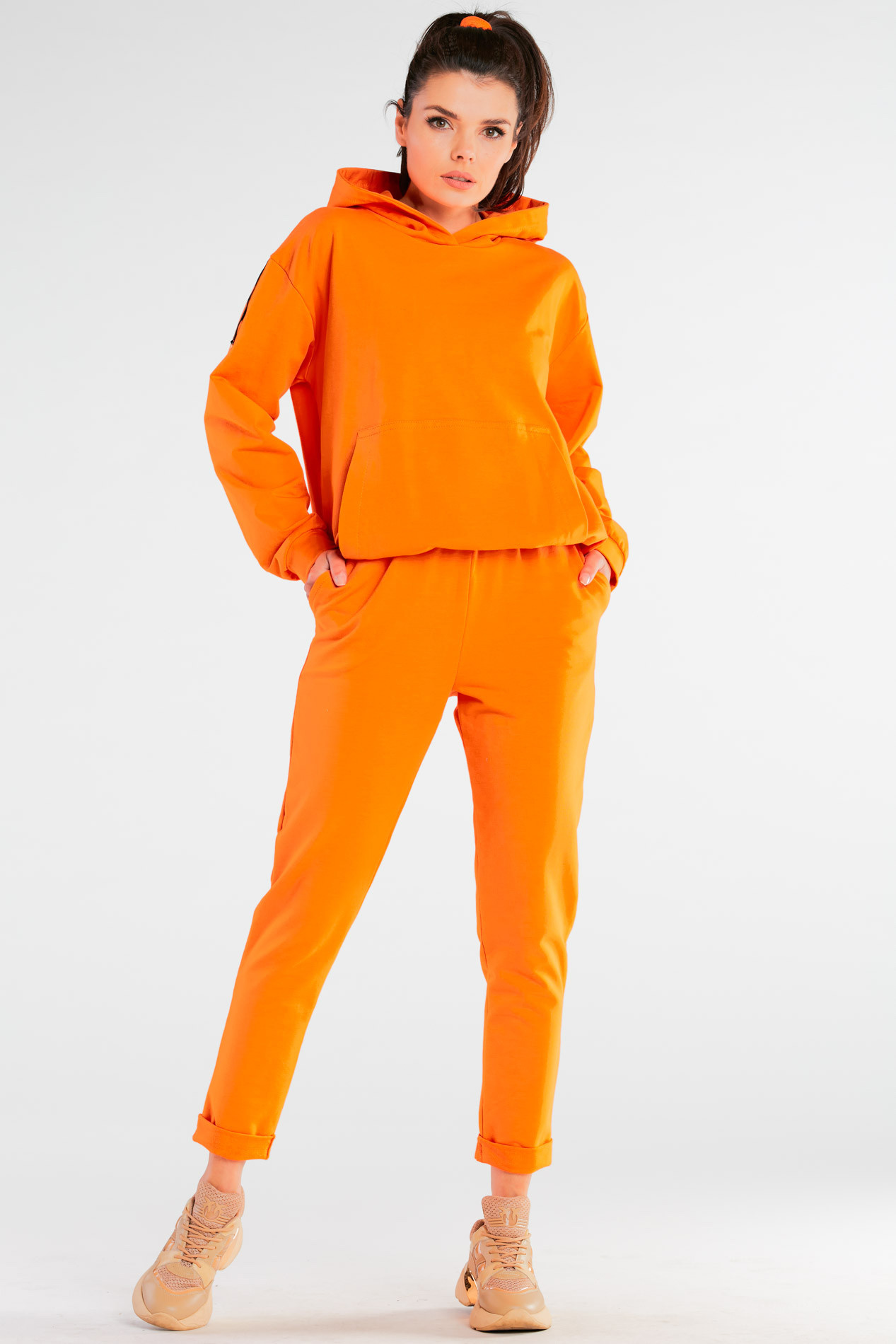 Kalhoty model 17218549 Orange - Infinite You Velikost: L/XL