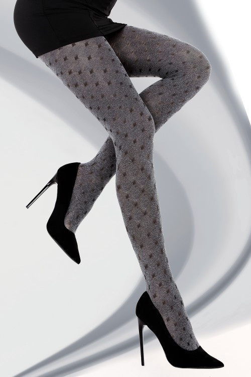 LivCo Corsetti Módní punčochové kalhoty 40 Den model 17544981 Grey - LivCo CORSETTI FASHION Velikost: 2