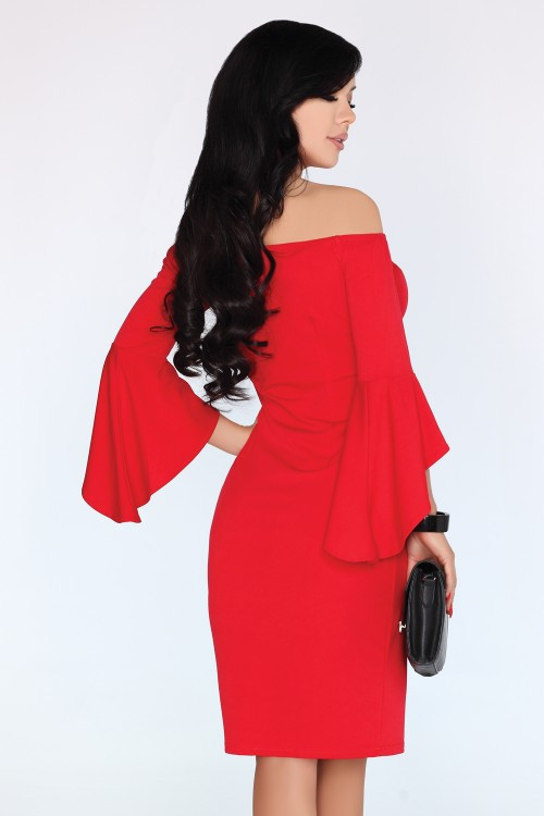 Šaty model 17464006 Red M - Merribel