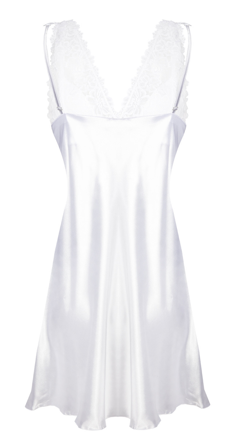 Dámská košilka Slip model 17518938 White - DKaren Velikost: XXL
