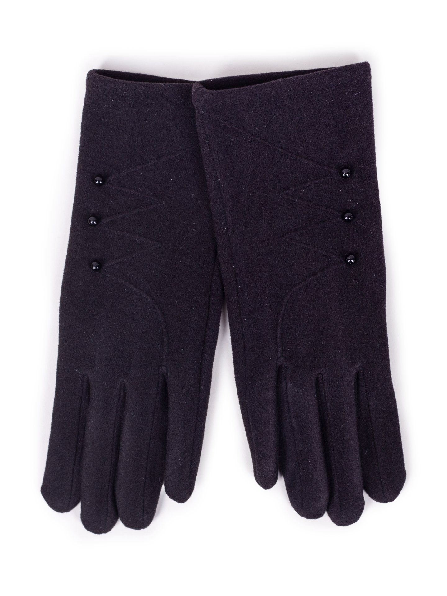 Dámské rukavice model 17957028 Black 24 - Yoclub