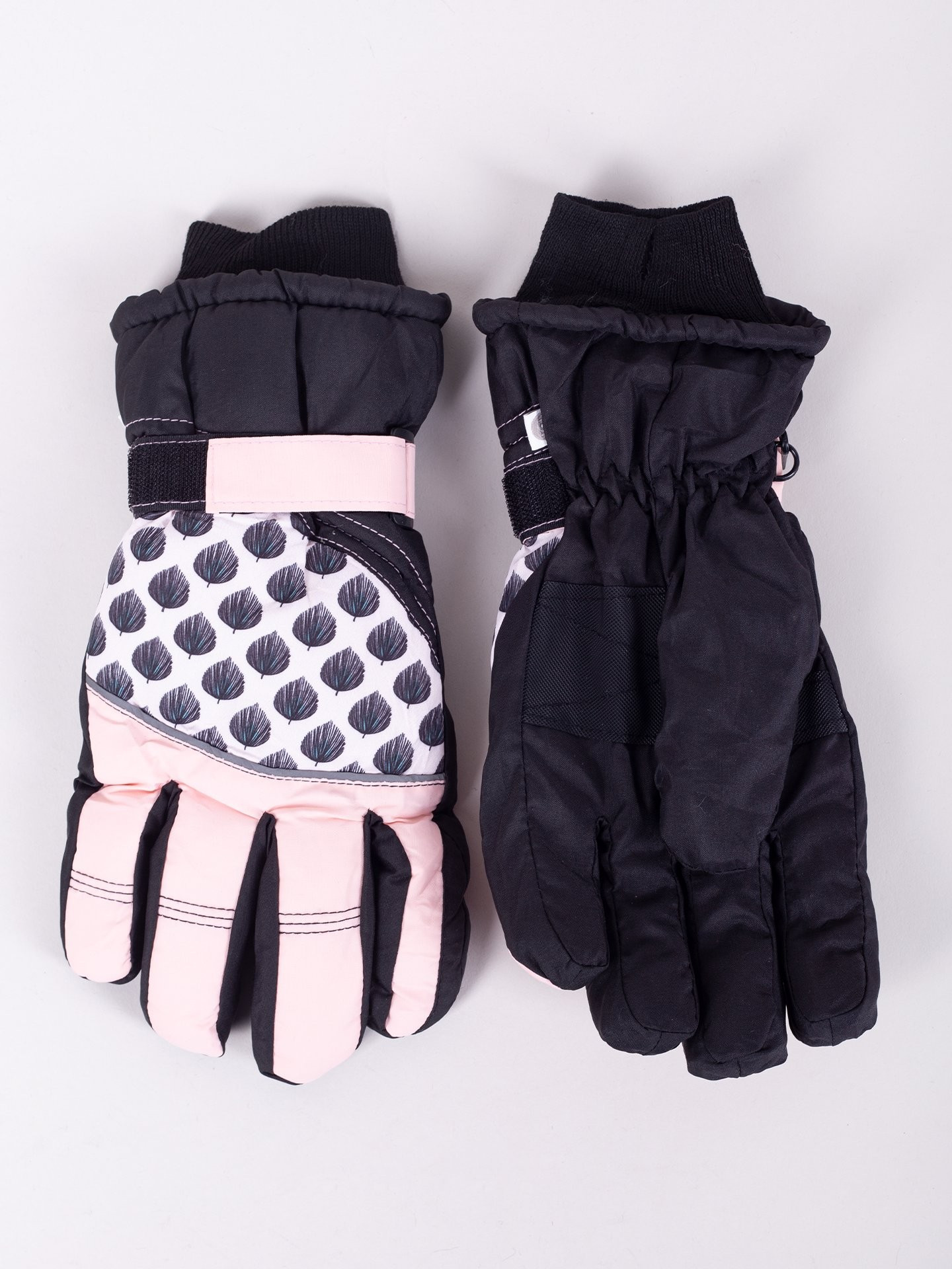 Levně Dámské zimní lyžařské rukavice Yoclub REN-0254K-A150 Multicolour 20