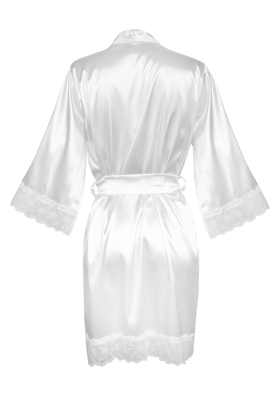 DKaren Housecoat Sauda White XL