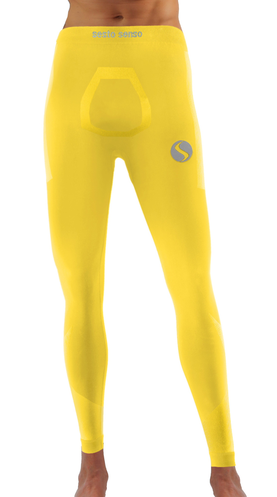 Thermo kalhoty model 18535742 Yellow - Sesto Senso Velikost: S/M