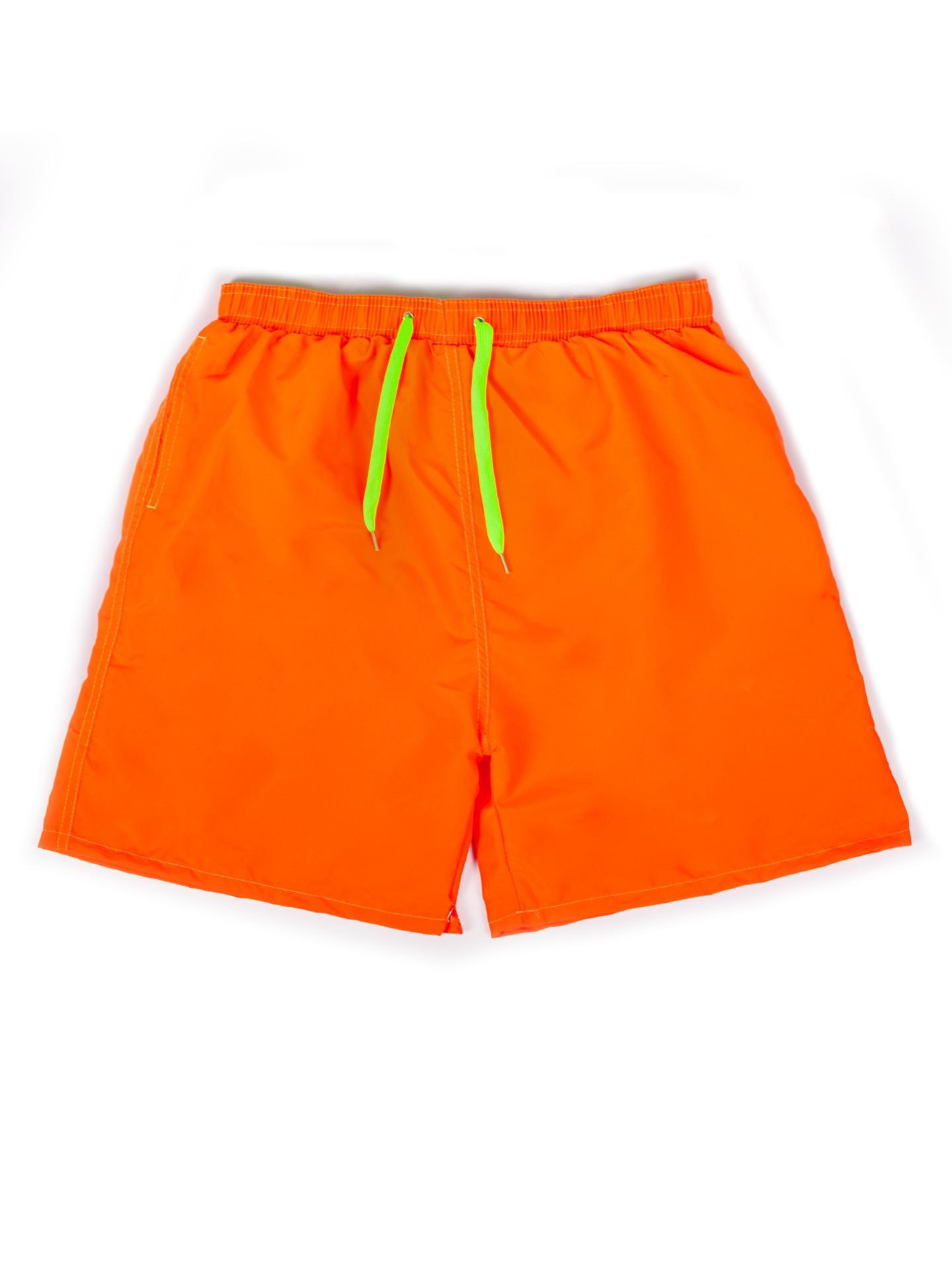 Yoclub Pánské plážové šortky LKS-0037F-A100 Orange Velikost: M