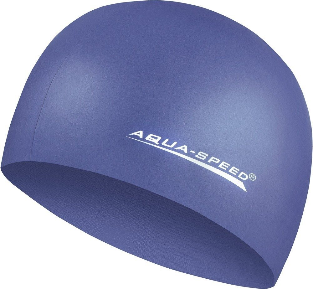 AQUA SPEED Plavecká čepice Mega Navy Blue Pattern 10 Velikost: L/XL