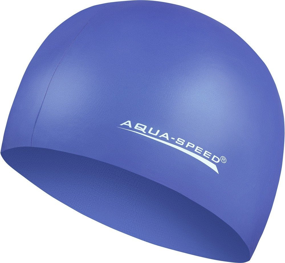 AQUA SPEED Plavecká čepice Mega Navy Blue Pattern 17 Velikost: L/XL