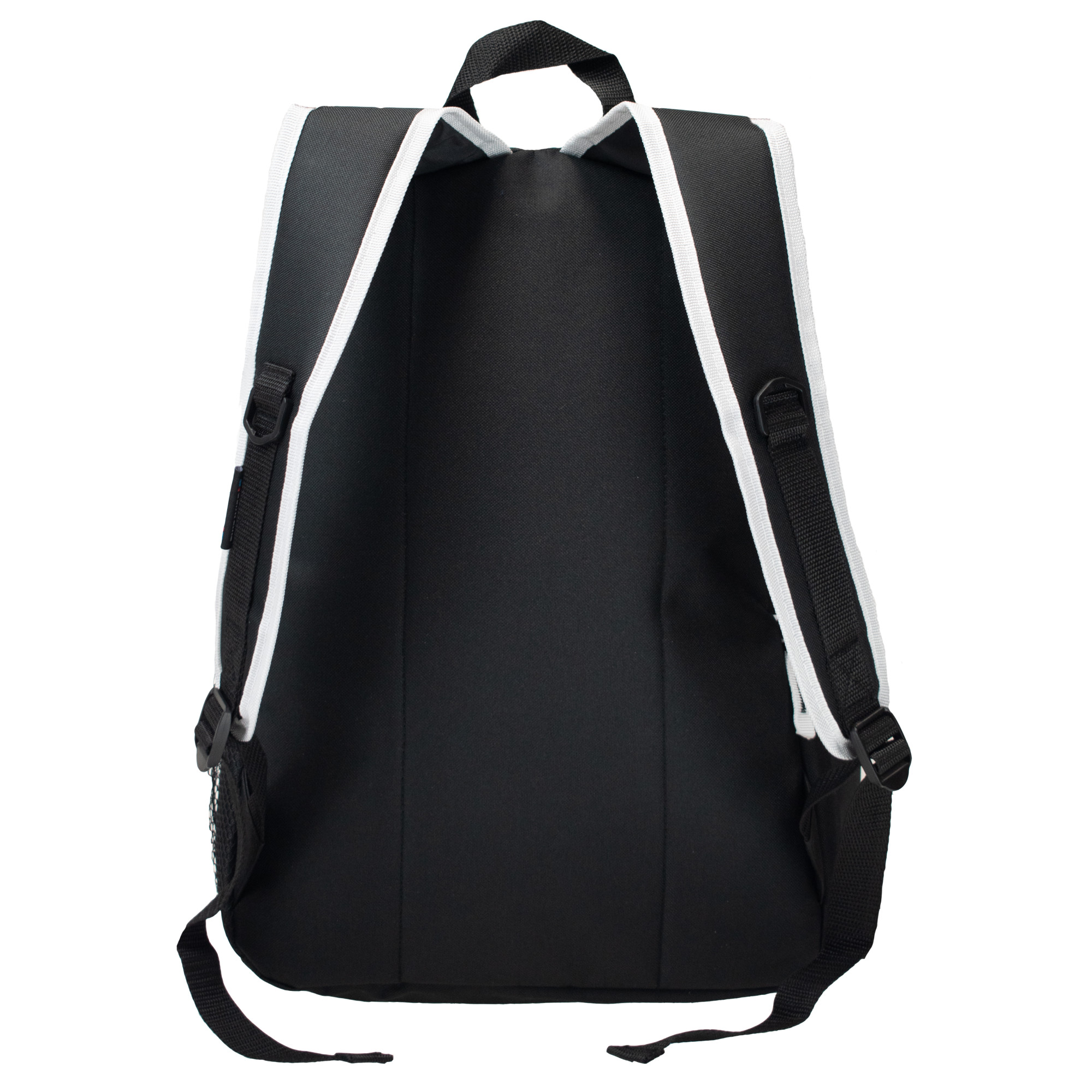 Batoh model 18861304 Black/White - Semiline Velikost: 43 cm x 28 cm x 15 cm