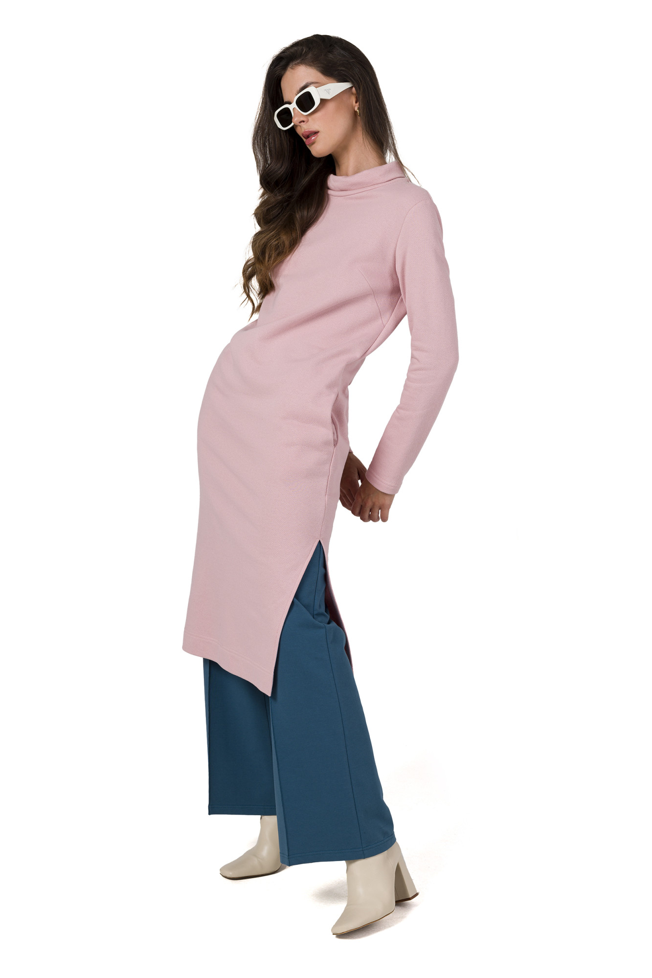 BeWear Šaty B274 Powder Pink S