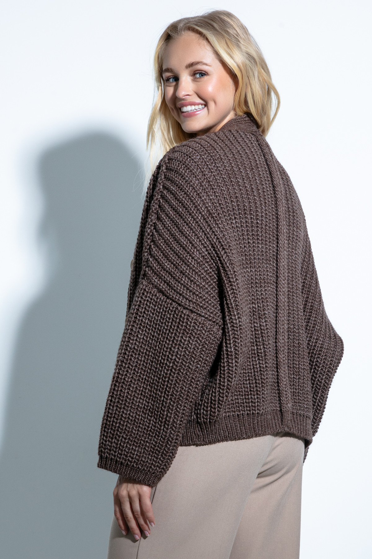 Fobya Cardigan F1705 Espresso 36/38