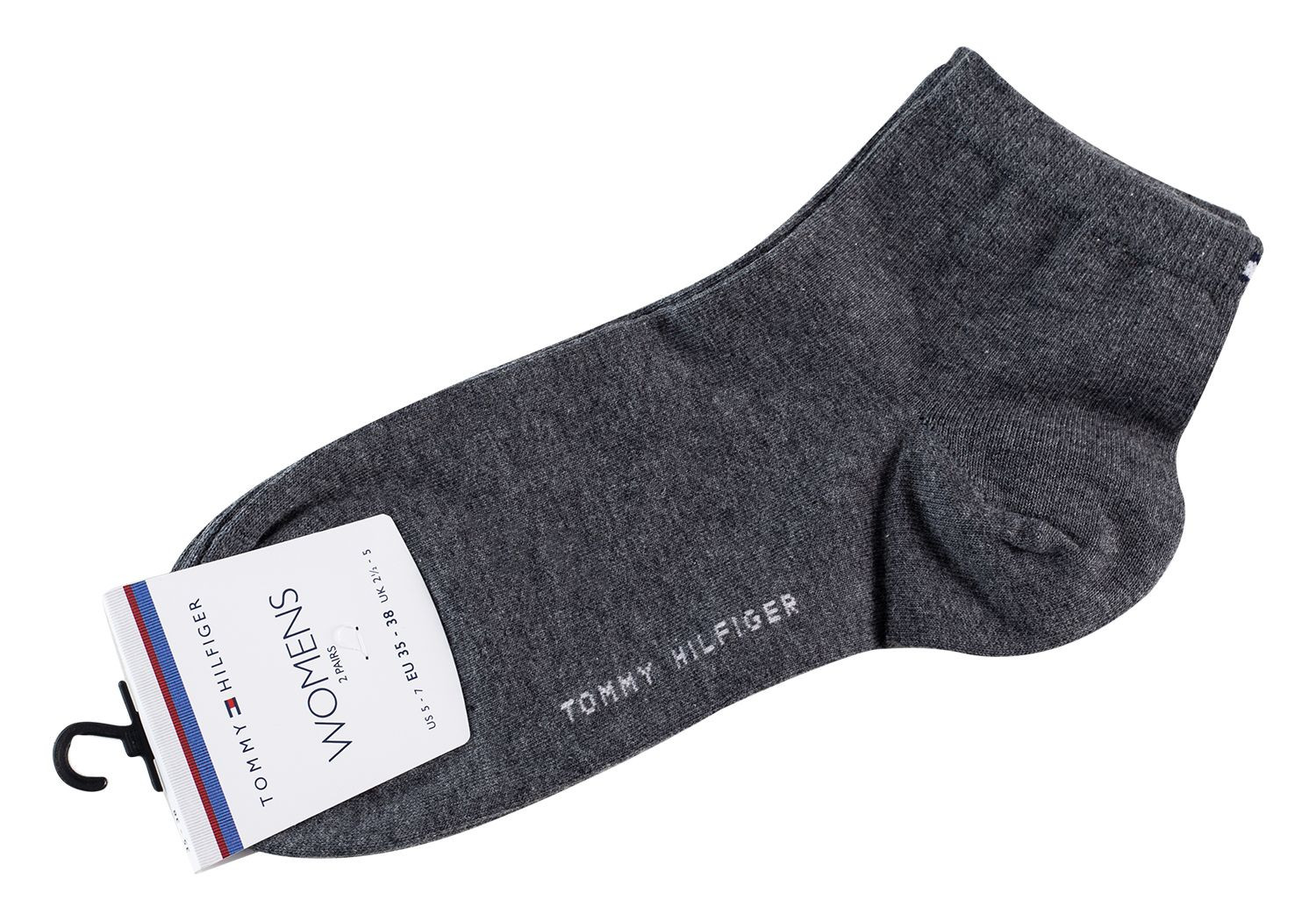 Ponožky Tommy Hilfiger 2Pack 373001001 Graphite 35-38