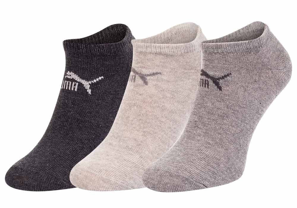 Puma 3Pack Ponožky 887497 Grey 35-38