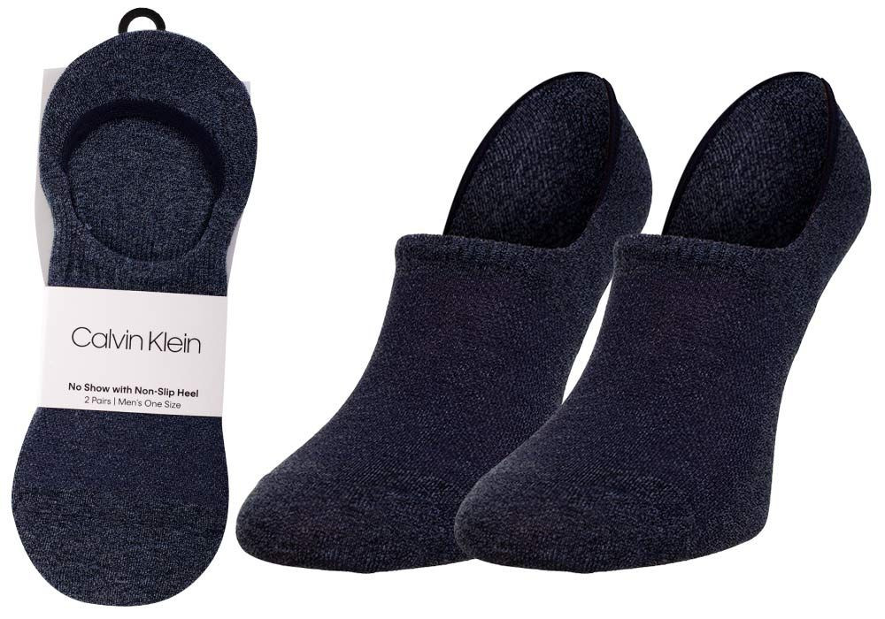 Calvin Klein 2Pack Socks 100001919 Tmavě modré džíny 40-46