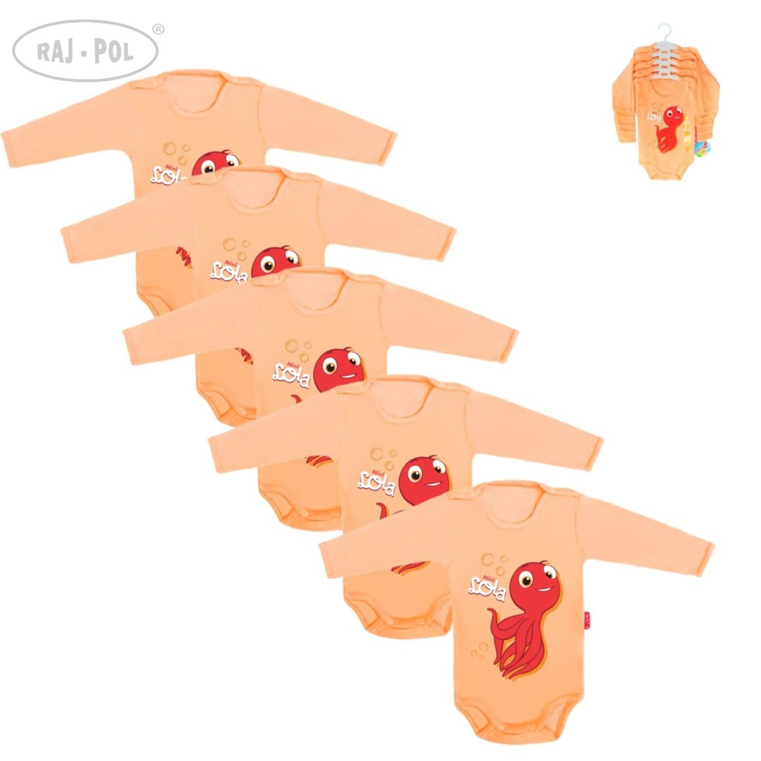 Raj-Pol 5pack Baby Body Sketch Lola PEK-BOD002 Multicolour 56