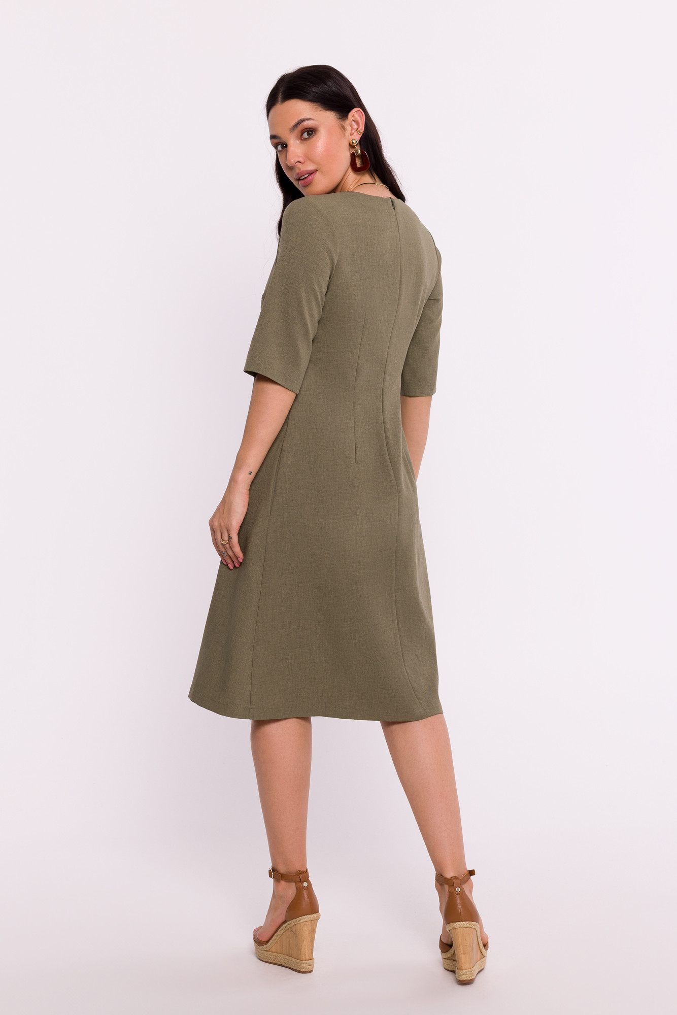 BeWear Šaty B280 Olive L