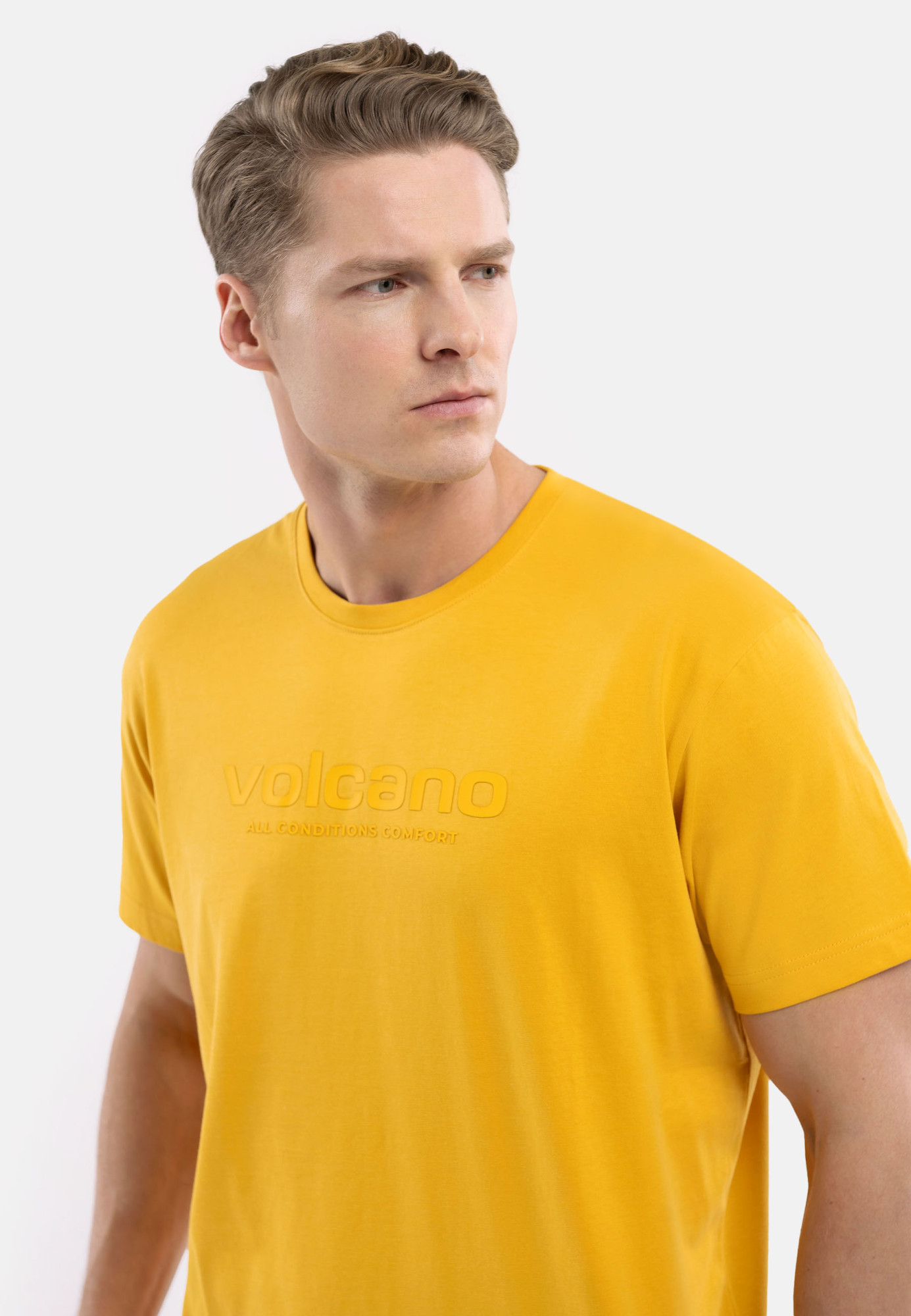 Tričko Volcano T-Wit Yellow XL