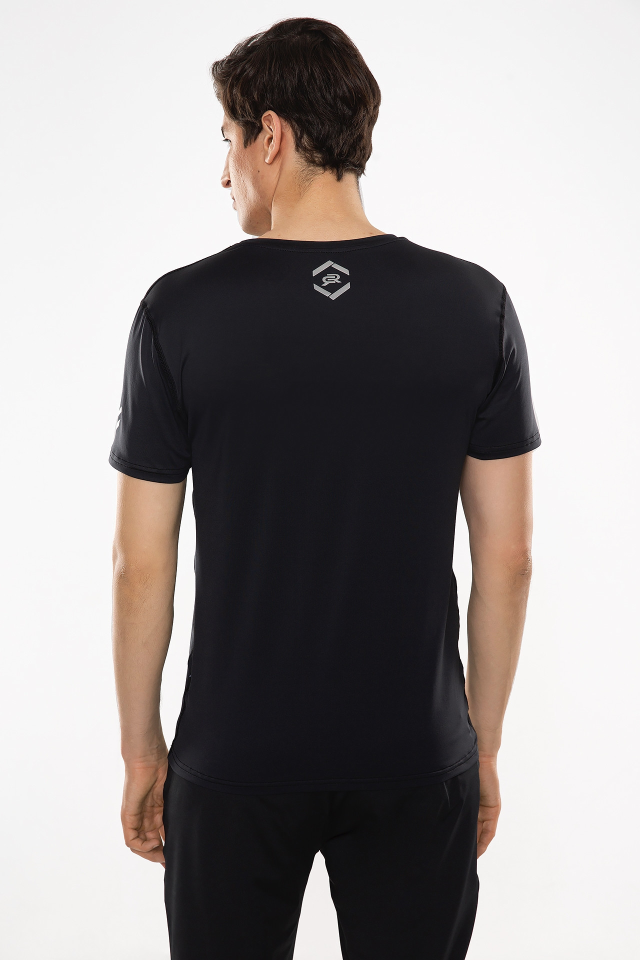 Tričko Rough Radical Basic Tee Black L