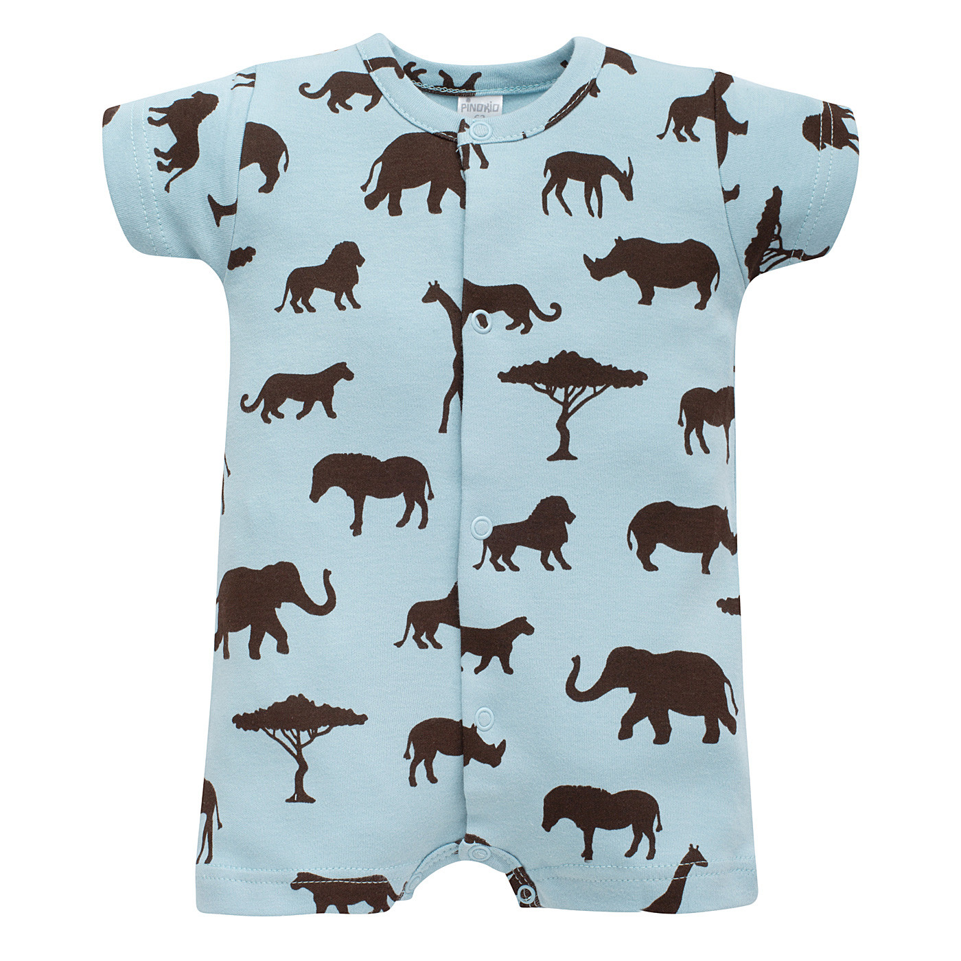 Pinokio Romper s knoflíky Safari 1-02-2410-14 Blue 62