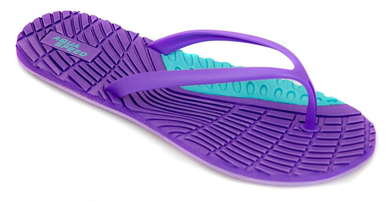 AQUA SPEED Bazénové pantofle Bahama Purple 41