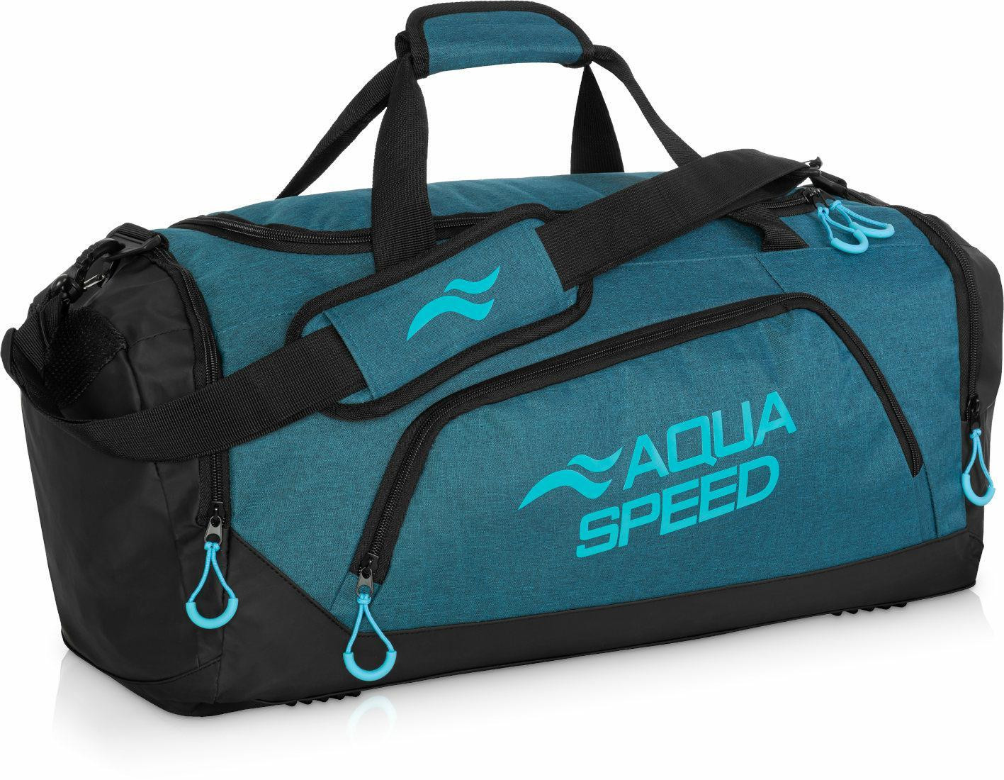 AQUA SPEED Sportovní taška Aqua Speed Blue/Black D - 43 l - 55 cm x 26 cm x 30 cm