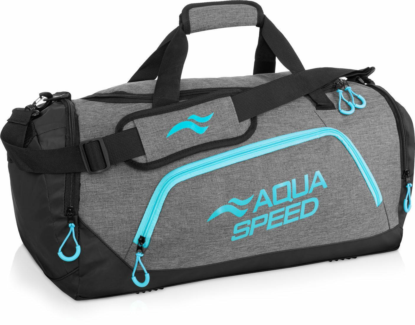 AQUA SPEED Sportovní taška Aqua Speed Grey D - 43 l - 55 cm x 26 cm x 30 cm