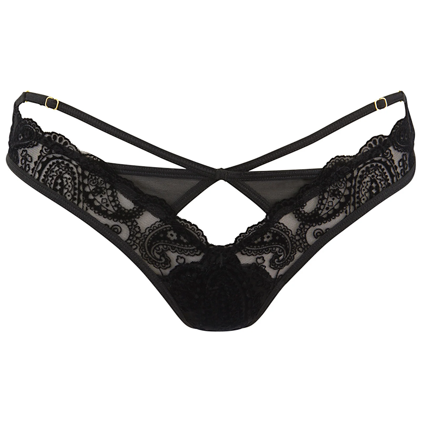 Sexy tanga V-10058 černá - Axami XS - thumb (1)