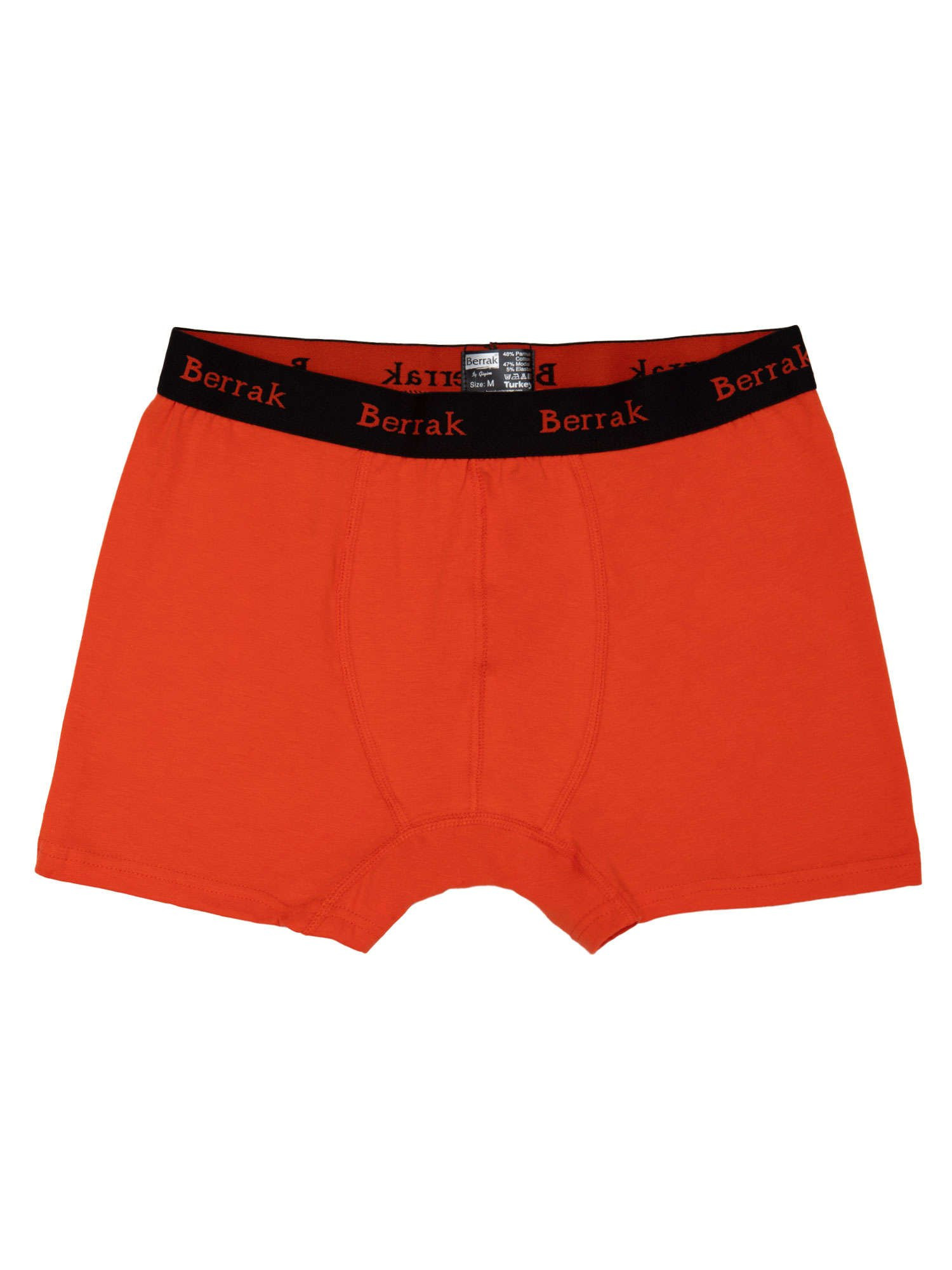 Oranžové pánské boxerky XL