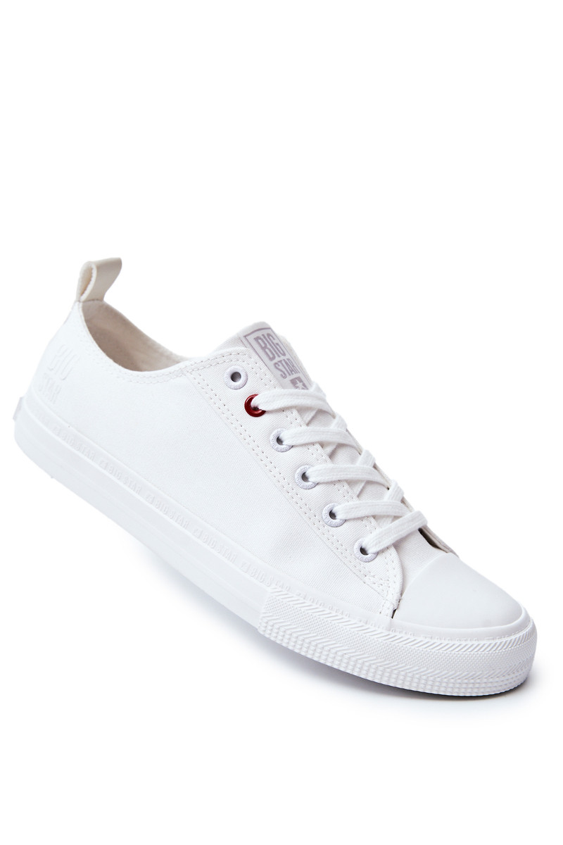 Men's material sneakers BIG STAR JJ174001 White 40