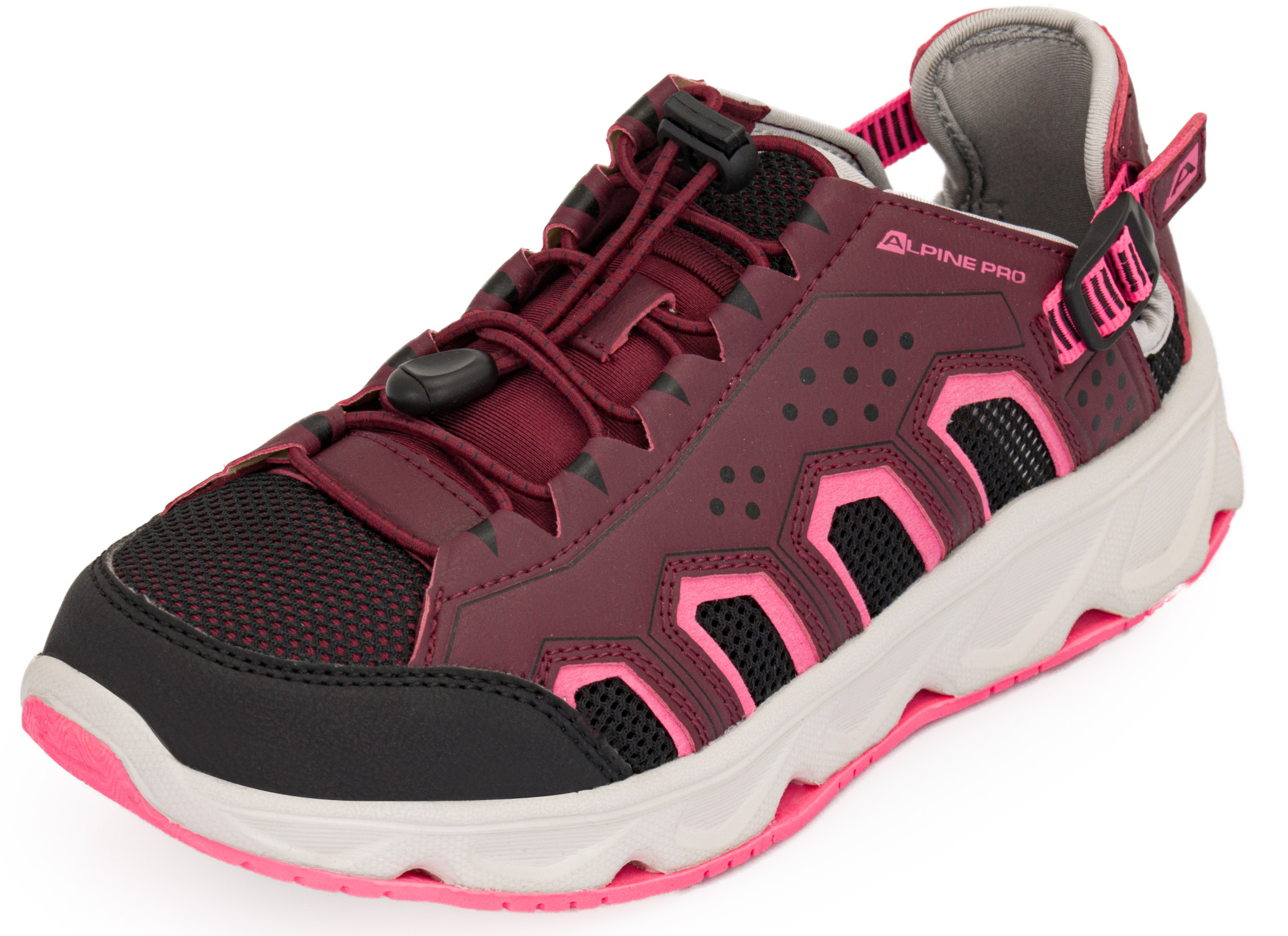 Unisex obuv letní ALPINE PRO VANCE crimson 38