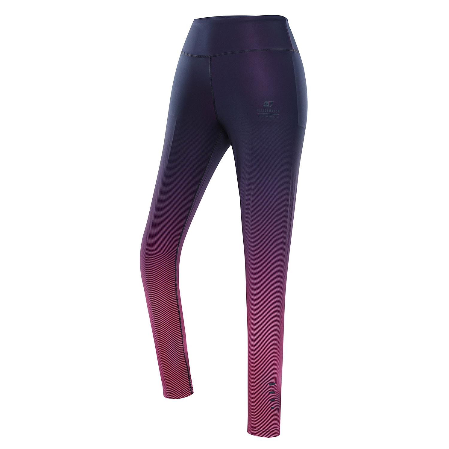 Dámské rychleschnoucí legíny ALPINE PRO ARELA neon knockout pink varianta pa XL