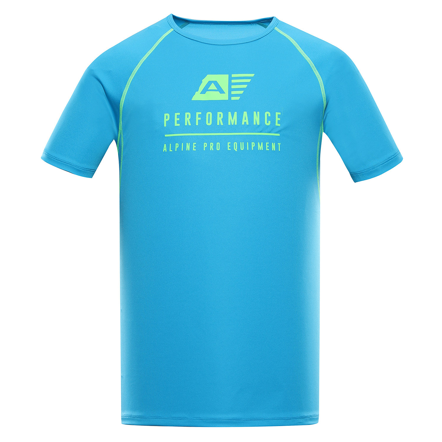 Pánské funkční triko s cool-dry ALPINE PRO PANTHER neon atomic blue XXL