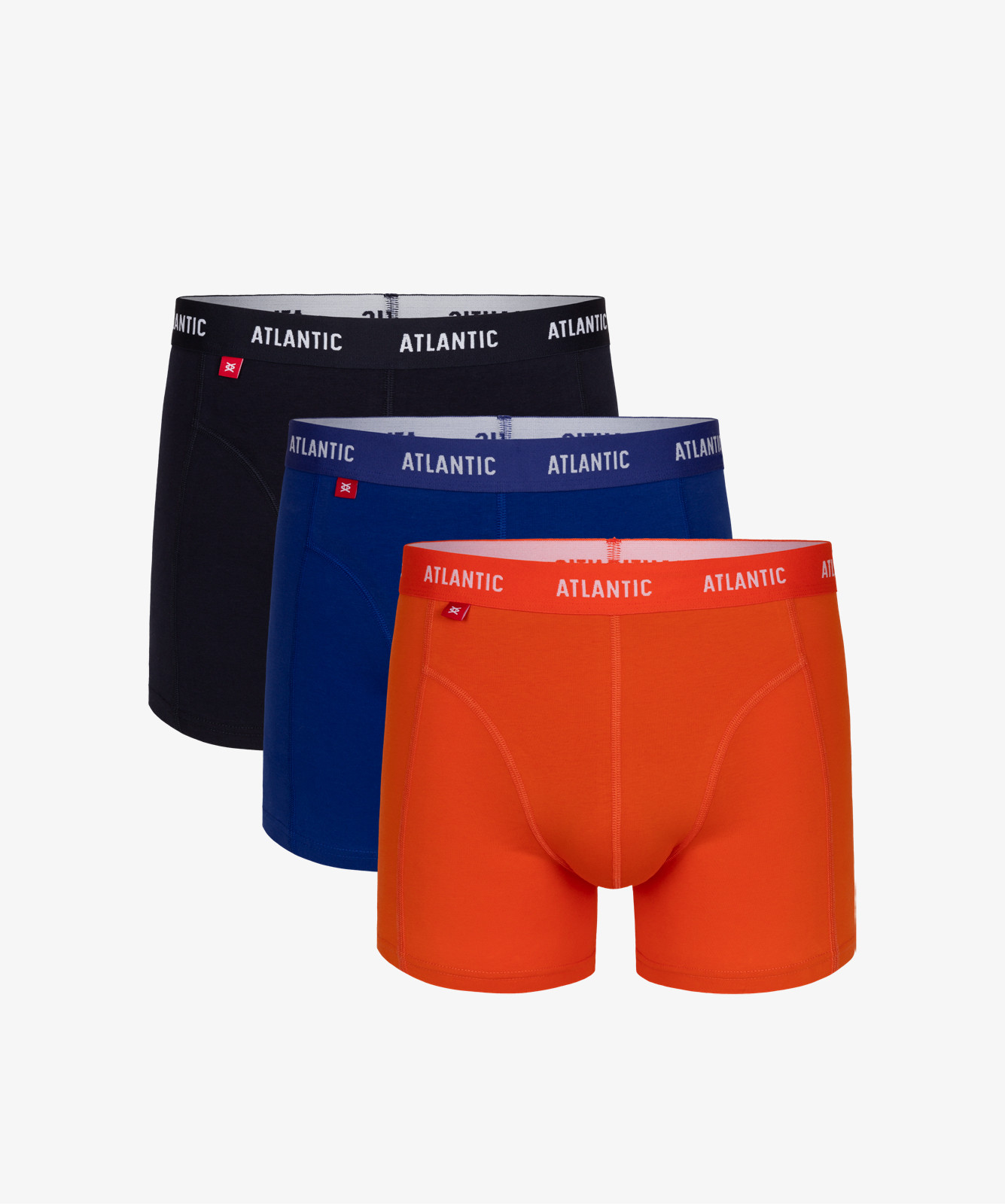 Pánské boxerky ATLANTIC 3Pack - vícebarevné Velikost: M