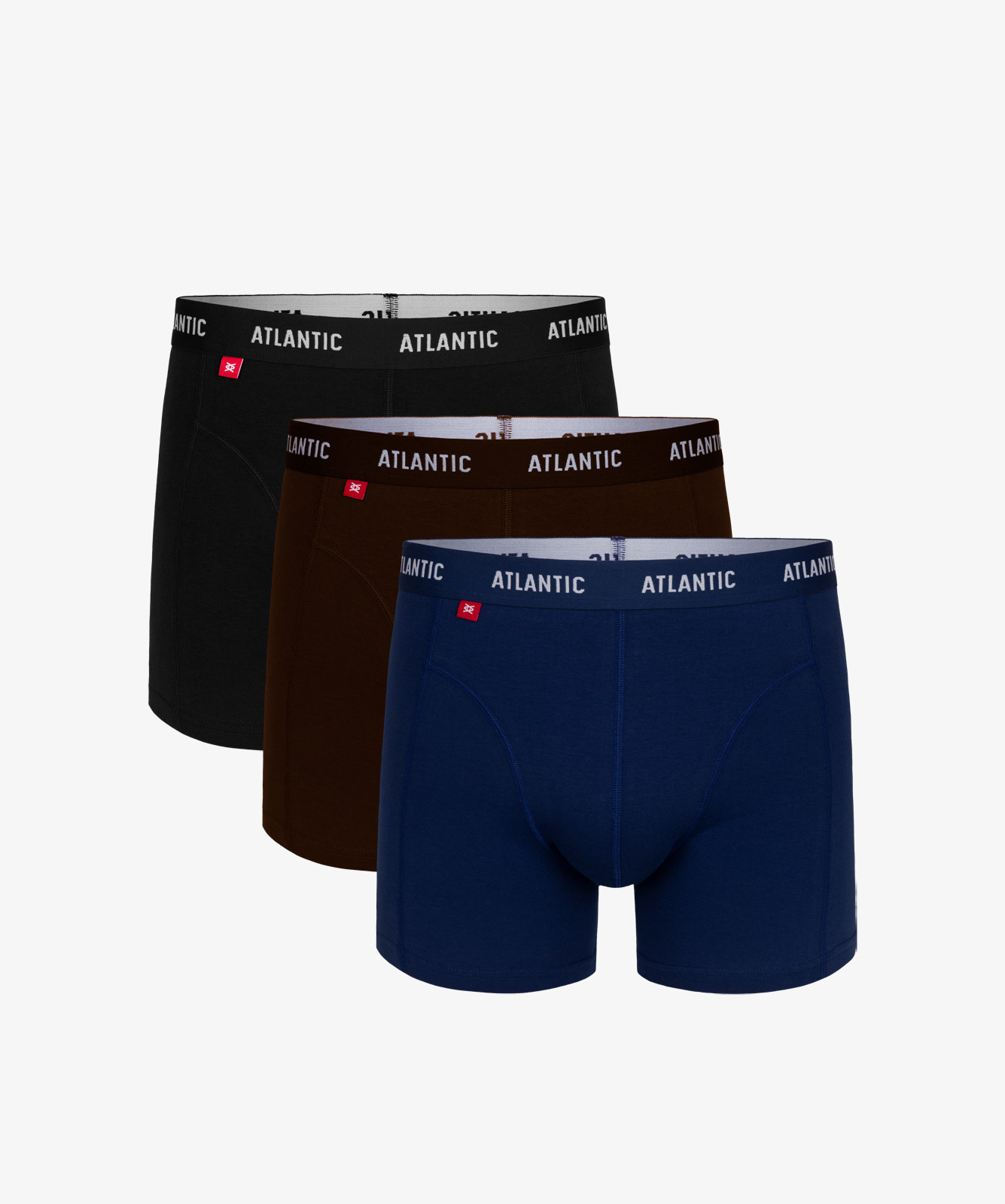 Pánské boxerky ATLANTIC 3Pack - vícebarevné Velikost: M