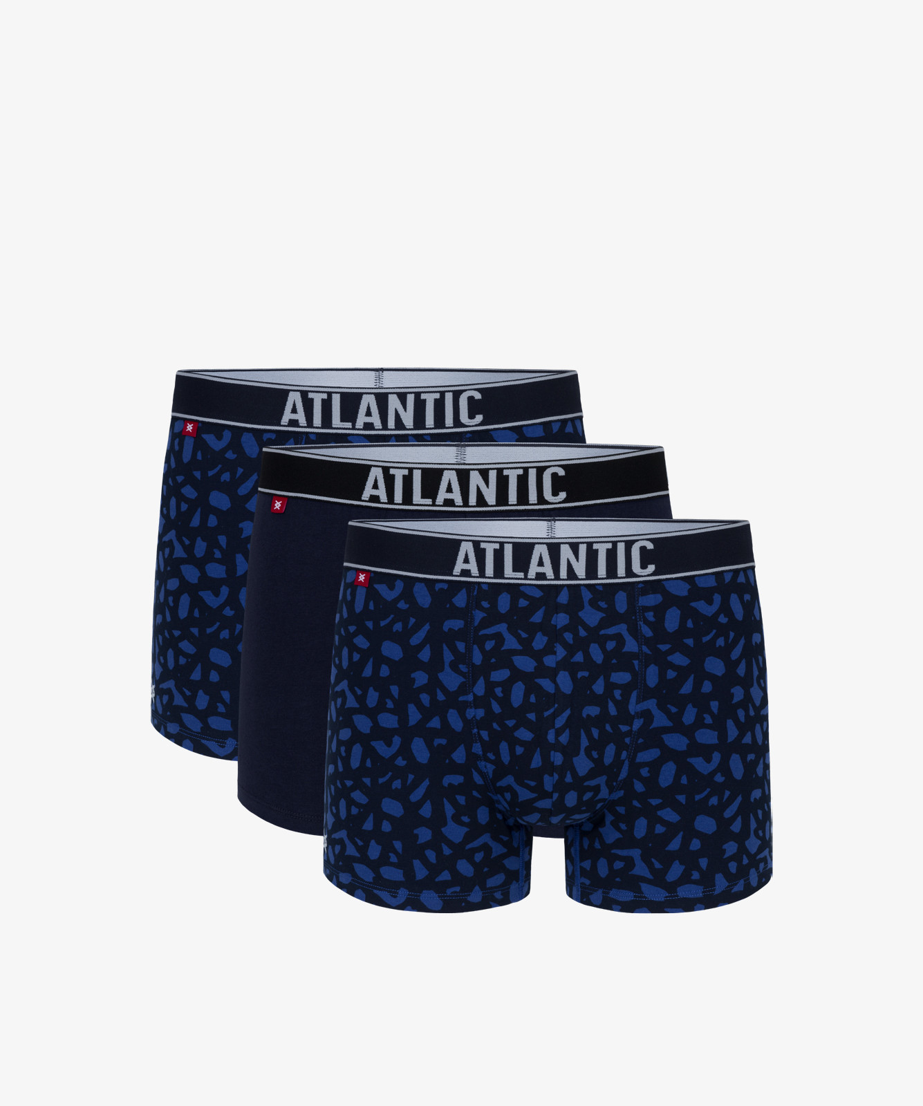 Pánské boxerky ATLANTIC 3Pack - vícebarevné Velikost: M