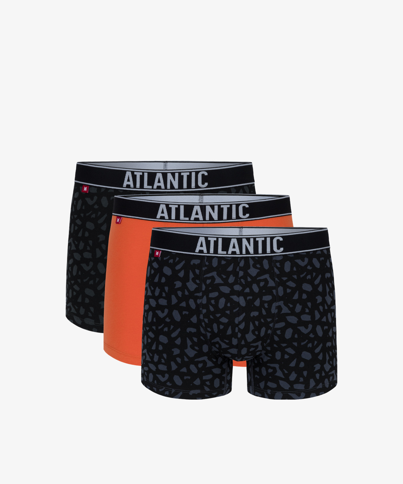 Pánské boxerky ATLANTIC 3Pack - vícebarevné Velikost: M