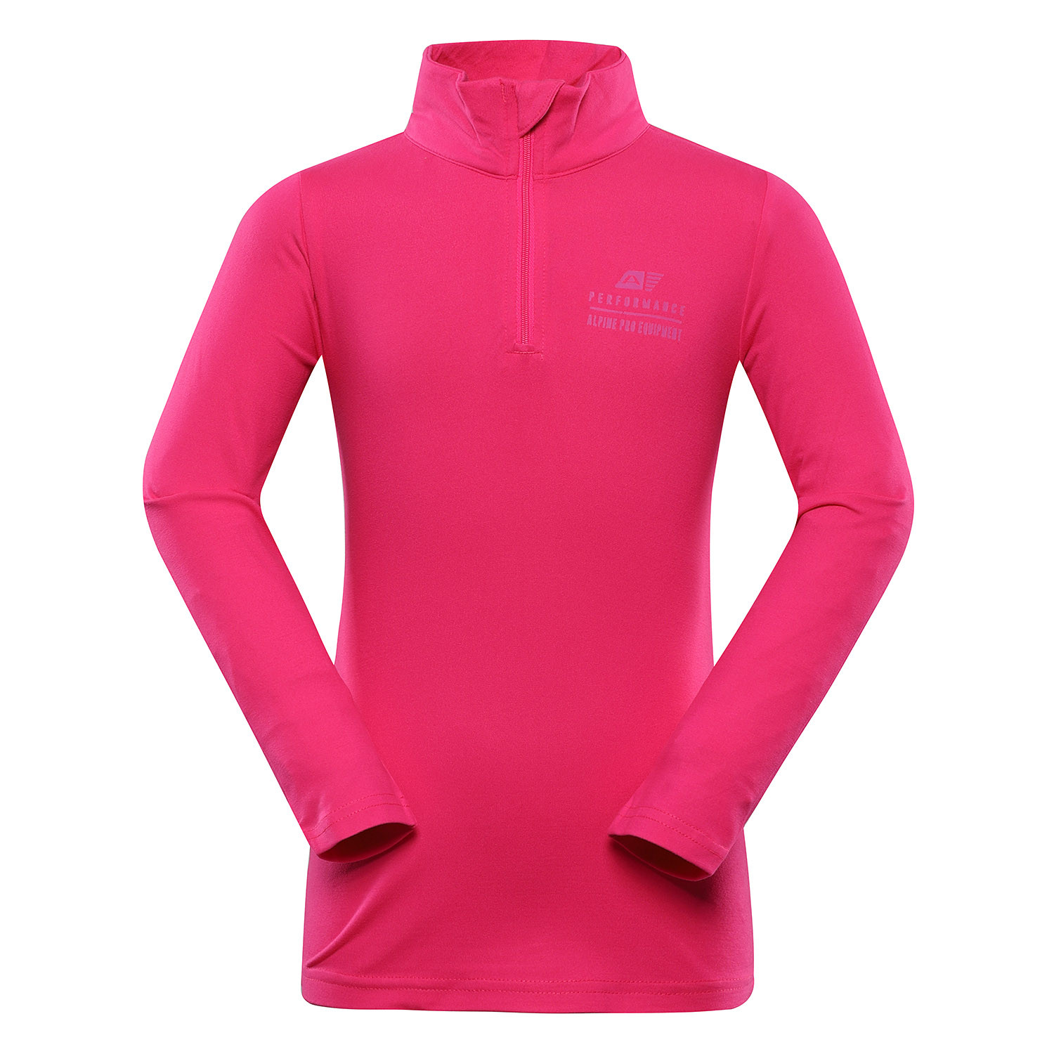 Dětské rychleschnoucí triko ALPINE PRO STANSO pink glo 164-170