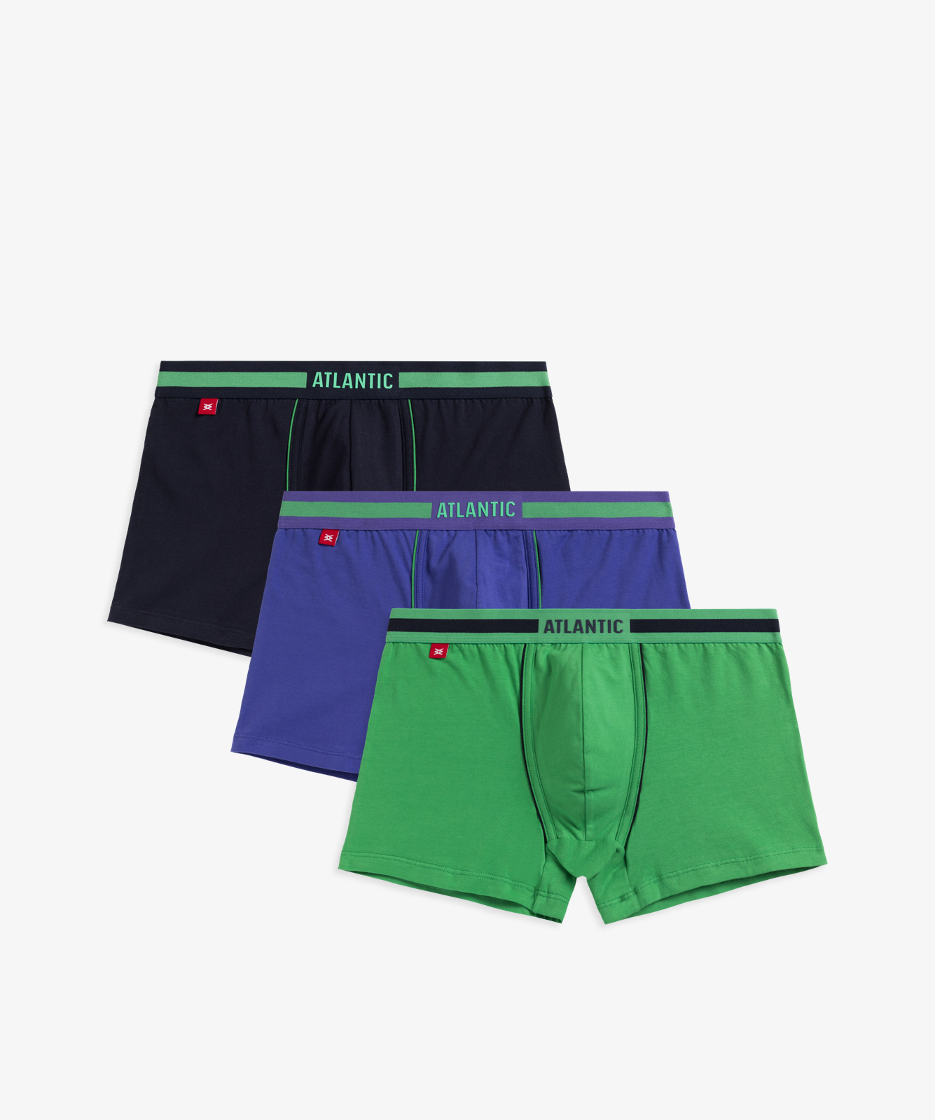 Pánské boxerky ATLANTIC 3Pack - vícebarevné Velikost: XL