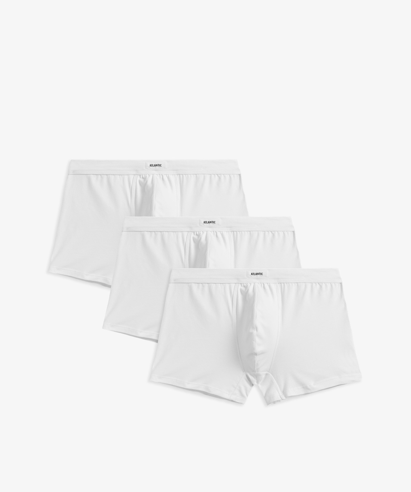 Pánské boxerky ATLANTIC 3Pack - bílé Velikost: XL