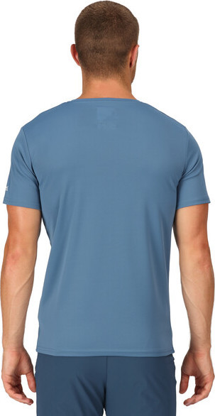 Pánské tričko Regatta RMT272-3SP šedo modré M