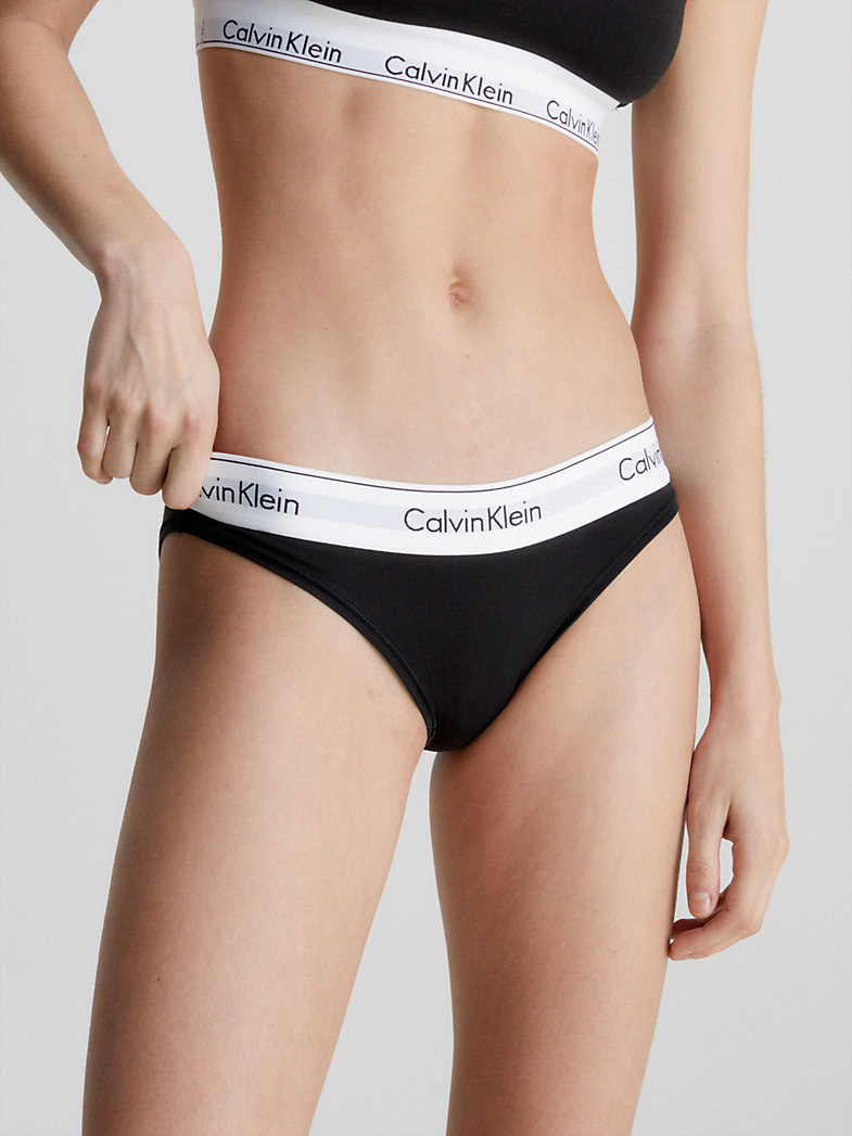 Spodní prádlo Dámské kalhotky BIKINI 0000F3787E001 - Calvin Klein S