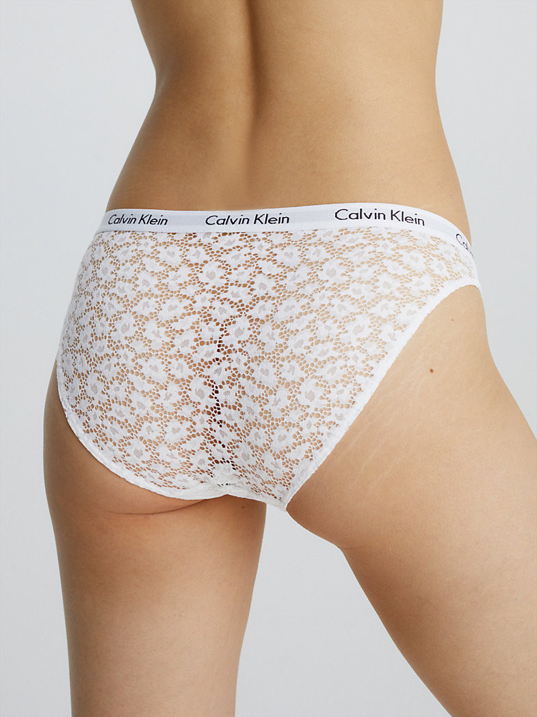 Spodní prádlo Dámské kalhotky BIKINI 000QD3860E100 - Calvin Klein S