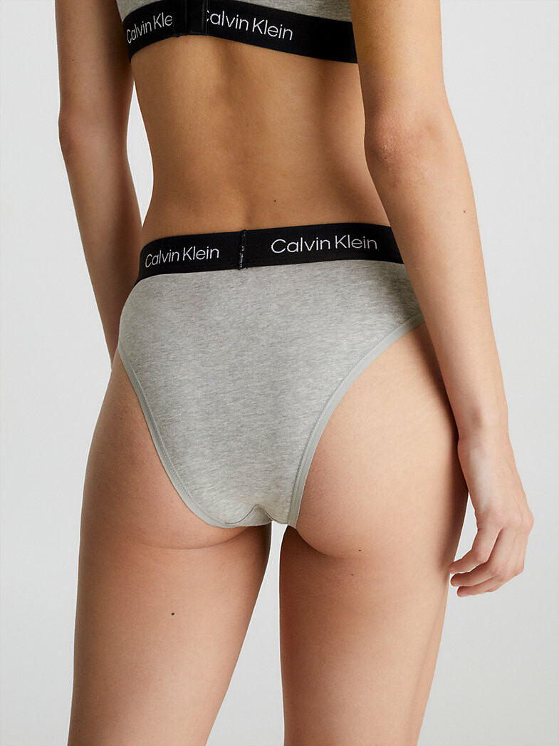 Spodní prádlo Dámské kalhotky HIGH WAIST BRAZILIAN 000QF7223EP7A - Calvin Klein M