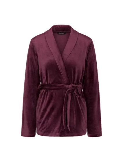 Sensual Velour Robe Top