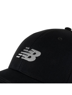 New Balance 6 Panel Structured Snapback Cap LAH41013BK dámské