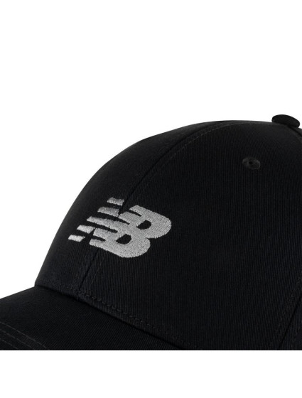 New Balance 6 Panel Structured Snapback Cap LAH41013BK dámské