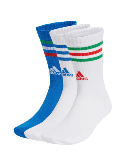 Ponožky adidas 3-Stripes Cushioned Crew Pairs IY8645