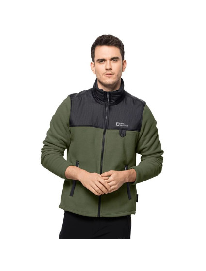 Jack Wolfskin mikina Dna Grizzly Fleece FZ M 1709982-4129 pánské