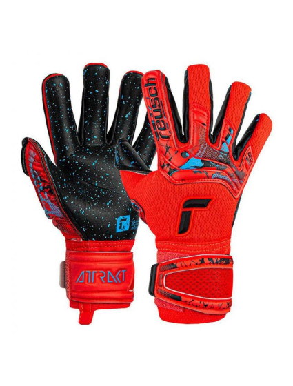 Dětské brankářské rukavice Attrakt Fusion Guardian Jr 5372945-3333 - Reusch