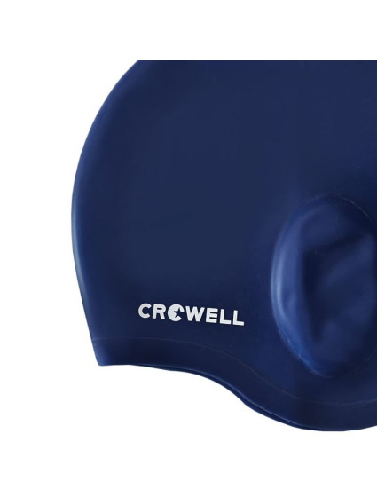 Plavecká čepice Crowell Ear Bora navy blue col.3