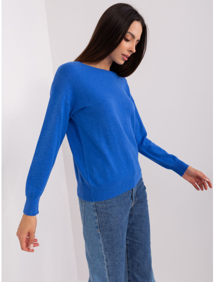 Sweter AT SW model 18909345 ciemny niebieski - FPrice